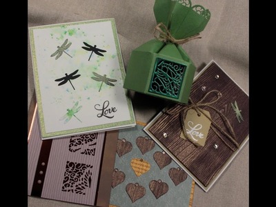 4 Cards, 1 Gift Box!  Tonic Kit 20 - Woodland Walk