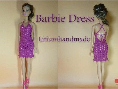 Barbie dress tutorial free (left hand)