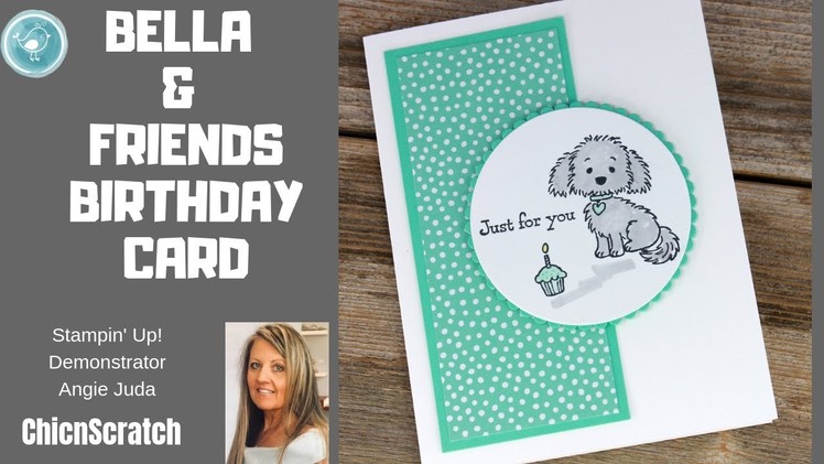 Bella and Friends Birthday Card