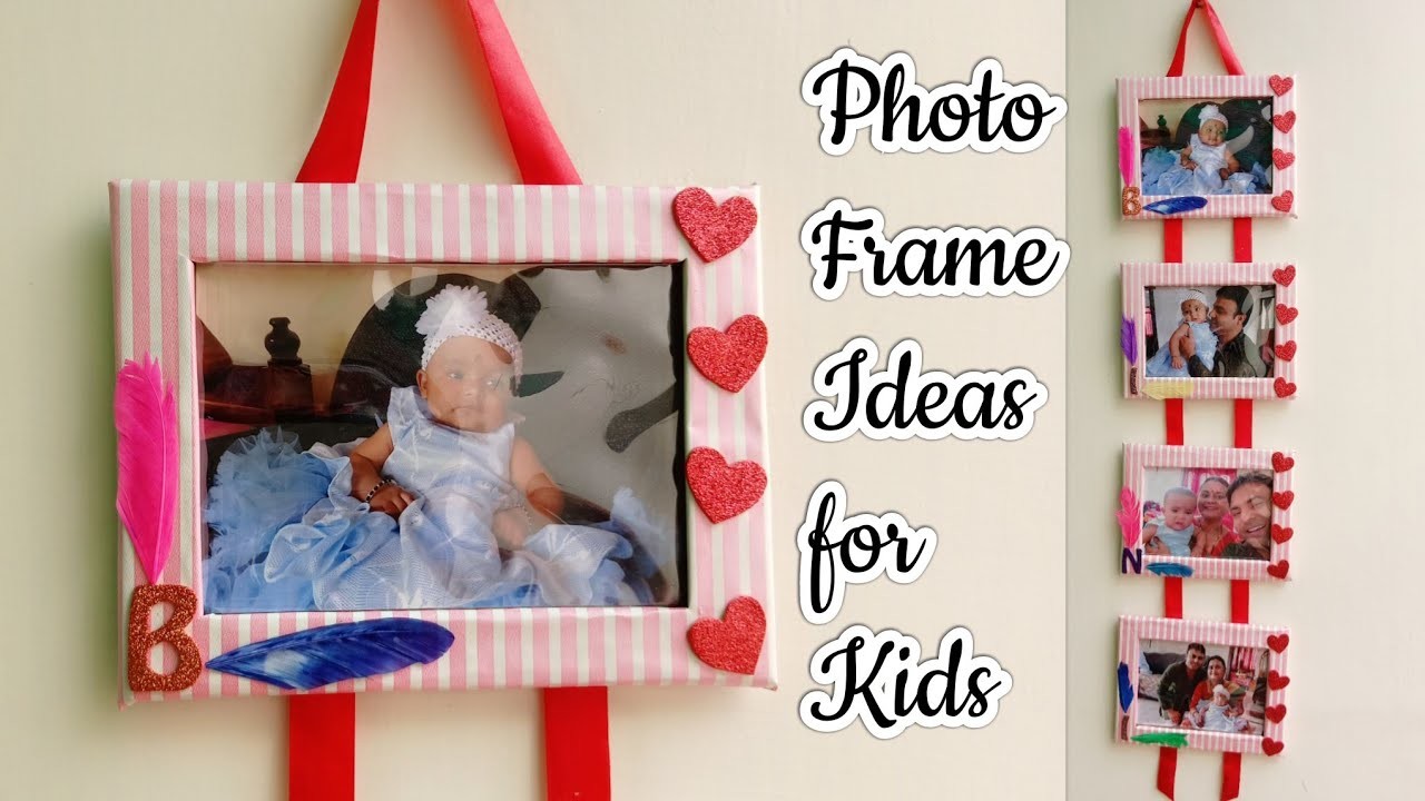 how to make photo frame from cardboard