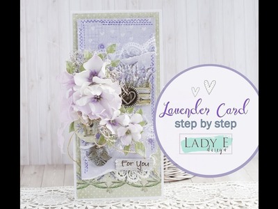 Cardmaking with Foamiran Flowers step by step