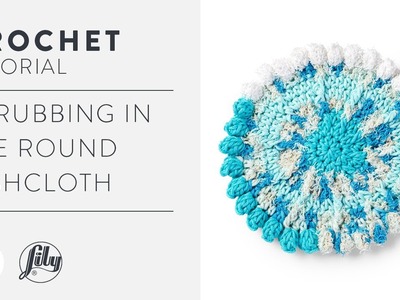 Crochet A Dishcloth With Fun Popcorn Stitches!