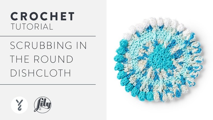 Crochet A Dishcloth With Fun Popcorn Stitches!