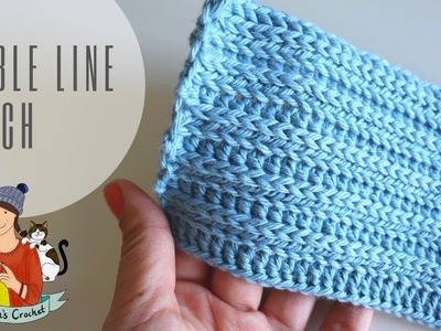 Crochet Double Lines Stitch