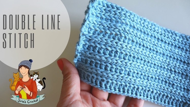 Crochet Double Lines Stitch
