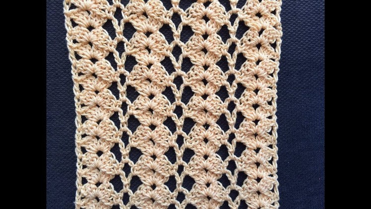Crochet Lace Shell Stitch Tutorial~ Great for Blouse, Summer Scarf