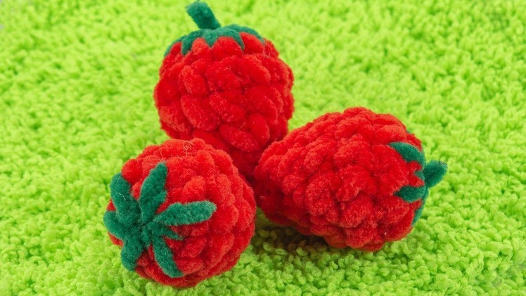 ????Crochet Tutorial Strawberry????
