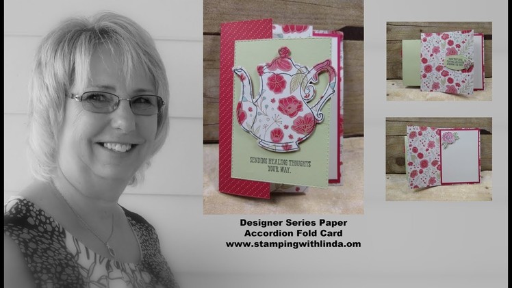 Designer Series Paper Accordion Fold Card