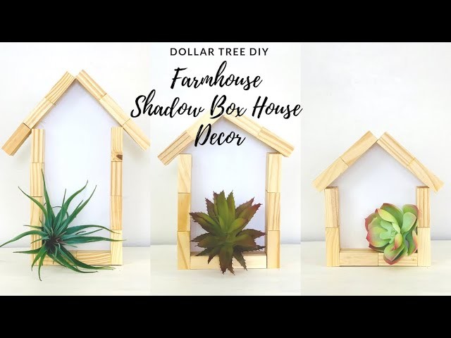 Dollar Tree Farmhouse DIY Home Decor|Succulent Summer Home Decor