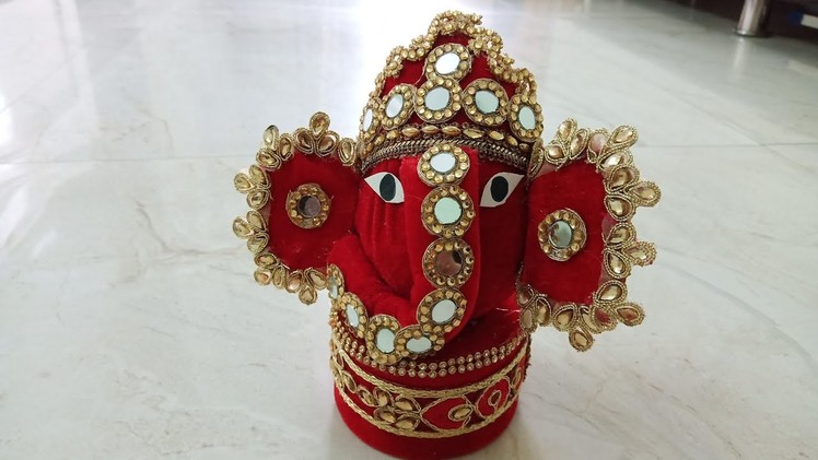 Ganpati Nariyal Decoration For Weddings | नारियल से गणपति कैसे बनाए | CraftLas