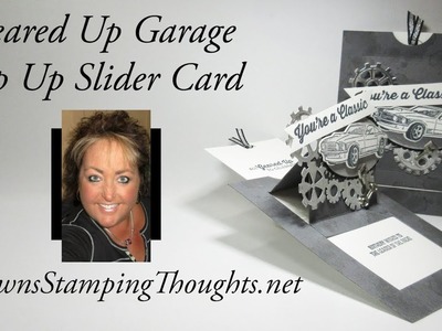 Geared Up Garage Pop Up Slider card