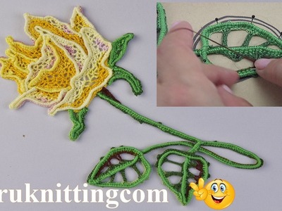 How to Crochet Flower Tutorial 78