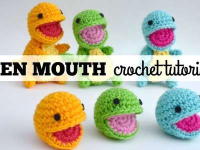 How to Crochet Open Mouth Amigurumi | Tutorial and Pattern