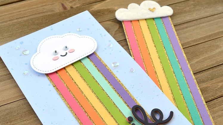 How to make a card and matching bookmark