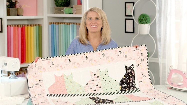 How to make a quilt sleeve to display a quilt.