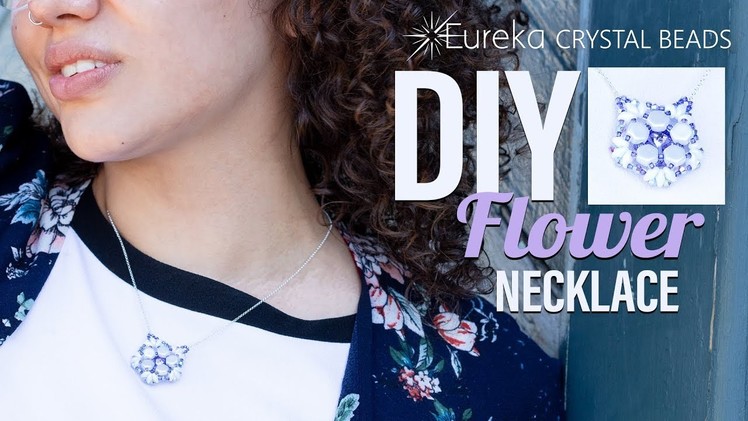 How to Make Leah's Fleur de Crystal Necklace