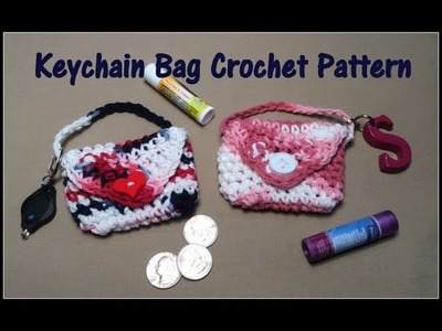 Keychain Bag Crochet Pattern