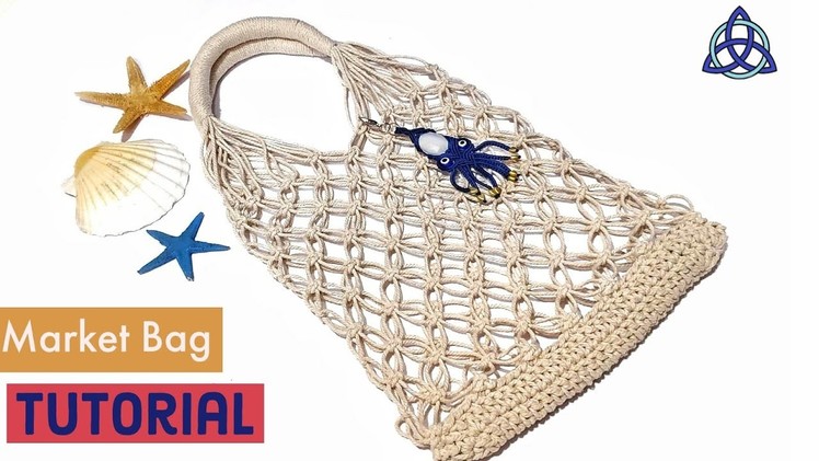 Macrame Bag Tutorial | Market Bag DIY Design 2