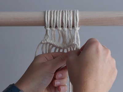 Macrame For Beginners  28 Days of Knots! Day 14: Heart Pattern