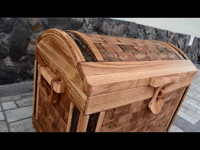 Oak chest