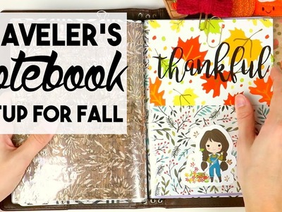 Traveler's Notebook Autumn Setup