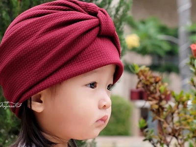 Turban with Bow - Turban Cap for Baby