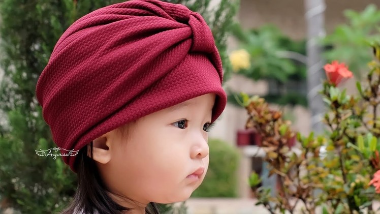 Turban with Bow - Turban Cap for Baby