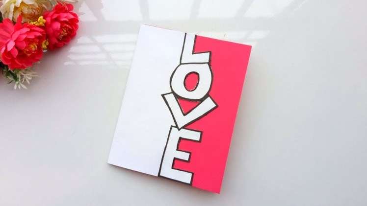 Valentine Special L.O.V.E.Greeting Card.love pop up card idea
