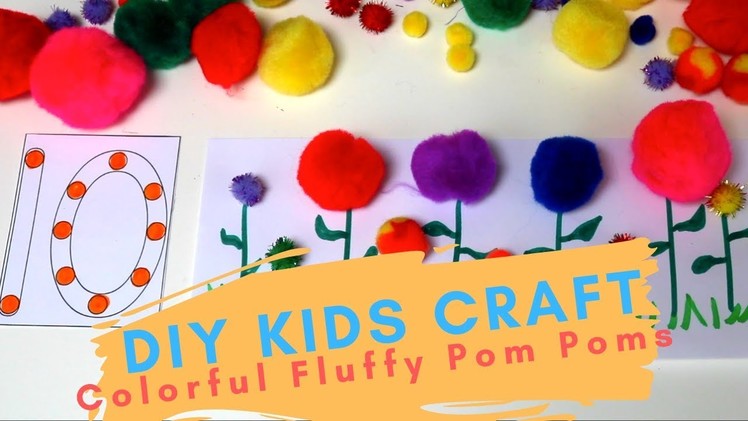 4 of the Easiest "Pom Pom" DIY Craft Learning Activities for Preschoolers