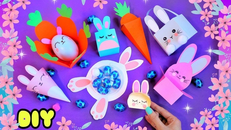 9 Easy and Cute EASTER CRAFTS and DIYs ????GIFTS