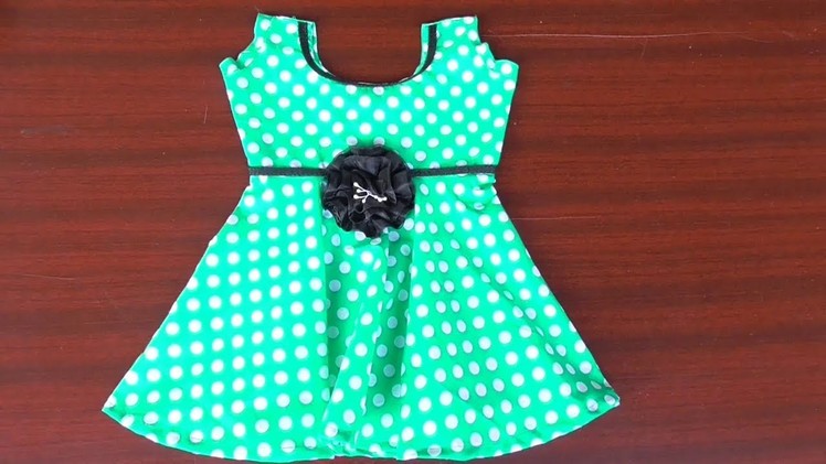 Baby frock cutting and stitching method in tamil