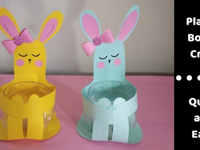 Bunny Container | Recycle Plastic Bottles | Best out of Waste | DIY | Kids Craft