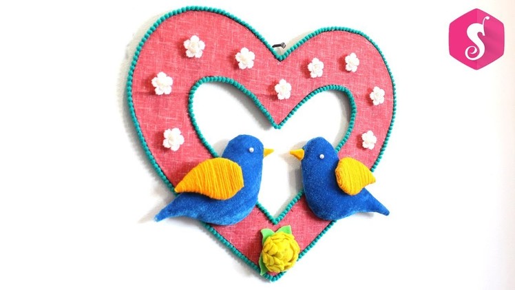 DIY BIRDS WALL HANGING from CARDBOARD - ROOM DECOR CRAFT