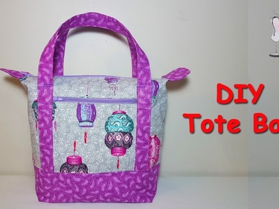 # DIY Tote Bag | Handbag | Sewing tutorial