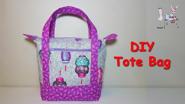 # DIY Tote Bag | Handbag | Sewing tutorial