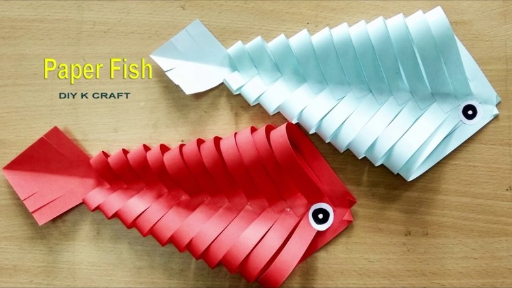 Easy Origami Paper Fish | DIY K CRAFT