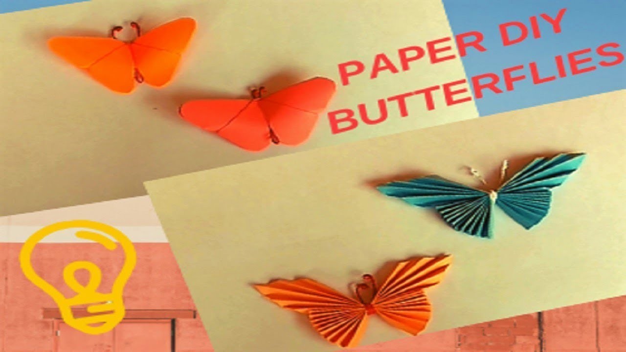 Butterfly Easy Paper Butterfly Origami Cute Easy Butterfly