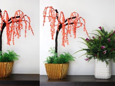 Easy paper craft || showpiece tree || room decoration craft idea