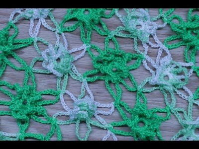 Flor # 24 Crochet 3 vueltas