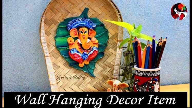 Handmade Ganesha Wall Hanging Craft | DIY Home Decor Item | wall decoration ideas  @ArtisanPallet