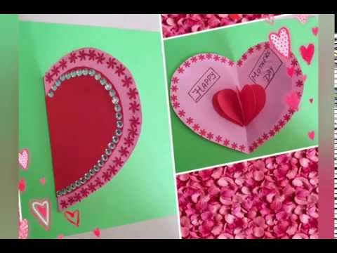 Handmade Mothers day Greeting card.Mothers Day Card.Diy.Paper Craft ideas