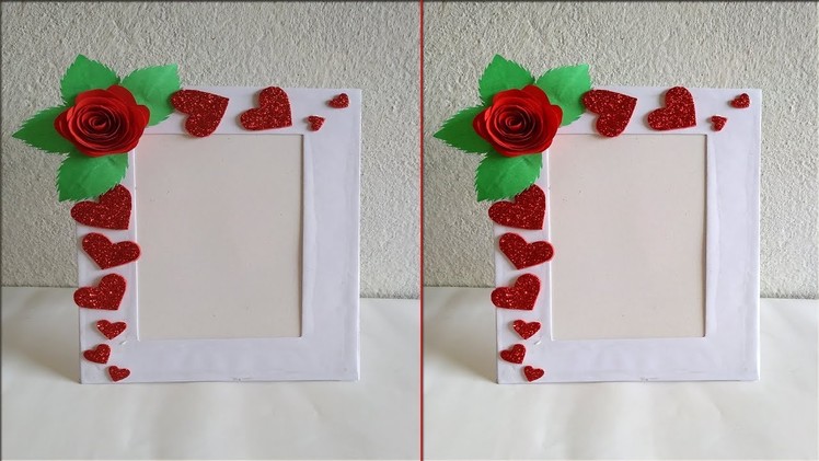 Handmade photo frame.DIY photo frame.DIY Paper craft