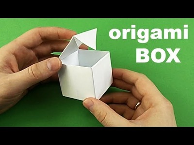 How to make a paper box that opens and closes