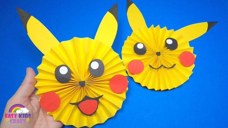 How to Make a Paper Pikachu |  Pokemon Paper Craft