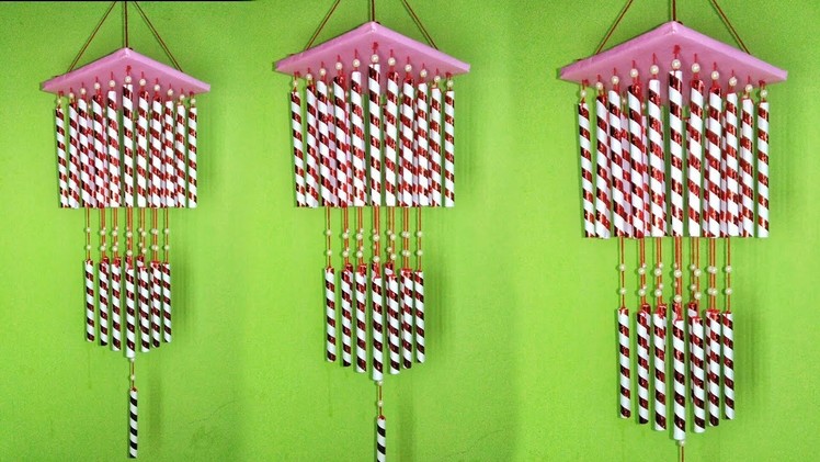How to make wind chime. Wind chime craft ideas. Wind chime making at home