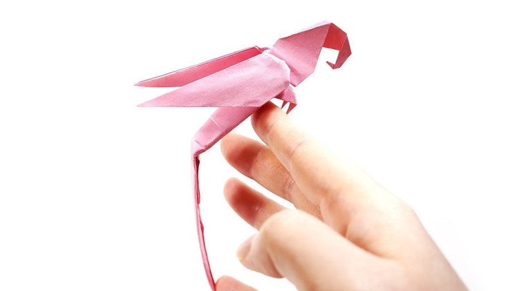 Origami Macaw Parrot (Manuel Sirgo) - Paper Crafts 1101