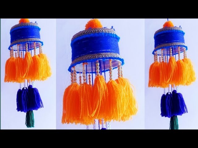 WOW!!! Amazing wall hanging ideas \\ceiling  hanging ideas \\woolen craft ideas \\