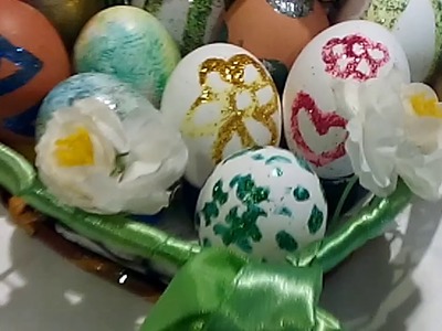 20 April  2019 #270 DIY EASTER HOME DECORATION TABLE CENTER PIECE