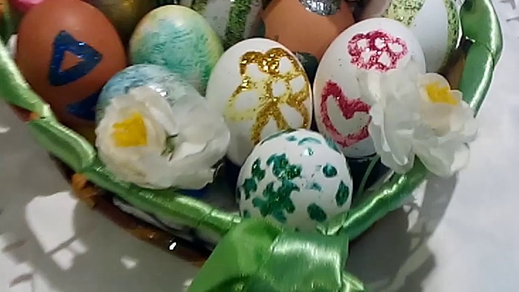 20 April  2019 #270 DIY EASTER HOME DECORATION TABLE CENTER PIECE