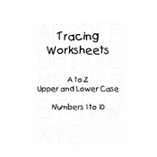 Alphabet Worksheets Mazes Dot to Dots Tracing Coloring PDF Workbooks